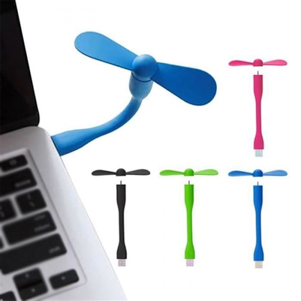 USB-blæser - Ikke specificeret - Mini - Bærbar - Lav støj - 14,5 * 9 cm Grön