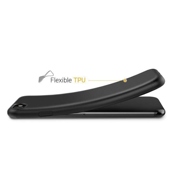 Coque - MY - Redmi Note 9 - TPU Silikon - Halkfria - Stötskydd Svart