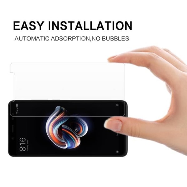 Skärmskydd - Xiaomi - Redmi Note 5 Pro - Härdat glas - 2-pack - Repå resistent