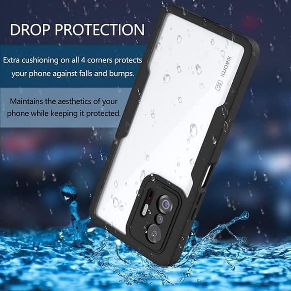 Fodral - E.F.CONNECTION - för Xiaomi 11T Pro 5G - Förstärkt Kant - 360 Graders Skydd - Rep-resistant