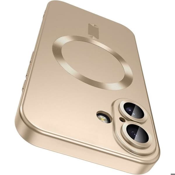 Telefonfodral - E.F.Connection - för iPhone 17 - TPU Stötavvisande Repfria Guld gyllene