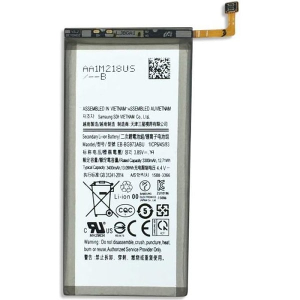 movitek® | Batteri till SAMSUNG GALAXY S10 / S10X / SM-G9730 | EB-BG973ABU / KAPACITET 3400mAh