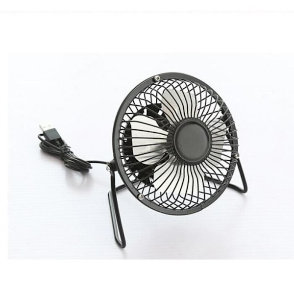 Ventilator - Mini - Sort - USB - 45 dB - På fod Svart