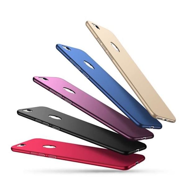 Coque - E.F.CONNECTION - P9 LITE - Silikone - Mat - Stødabsorberende Röd