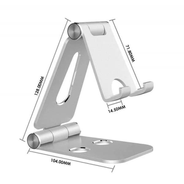 Support Telefon - Glife - Glife00162 - Aluminium - Silver - GPS-fäste Pengar