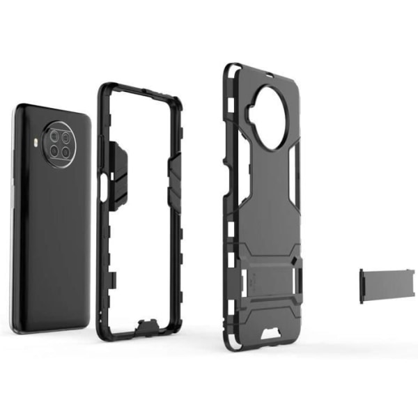 til Xiaomi Mi 10T Lite 5G Case Robust Hybrid Case 2 i 1 stødabsorberingsbeskyttelse Dual Co Bumper Cover AO