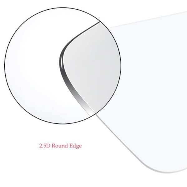 Hærdet glas til Xiaomi Mix 2 / 2S 0,26 mm 9H Overfladehårdhed 2,5D Skærmfilm Hat-prins Andet