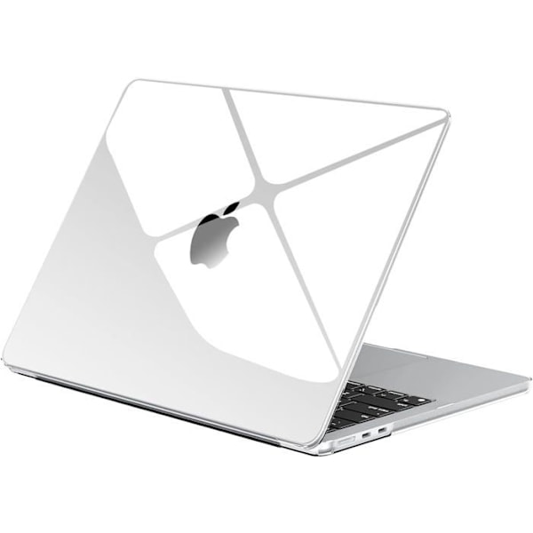Ultra Tynd og Transparent Cover Kompatibel med MacBook Air 15 Tommer M4 M3 M2 med Touch ID, 2025 2024 2023 A3241 A2941 A3114 Färg: Färglös kristall