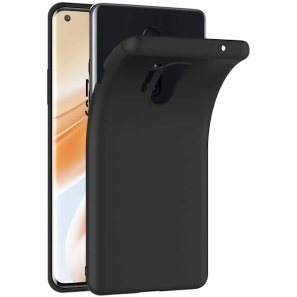 Skyddsfodral för Oneplus 8 Pro - E.F.CONNECTION - Mjuk - Svart Svart