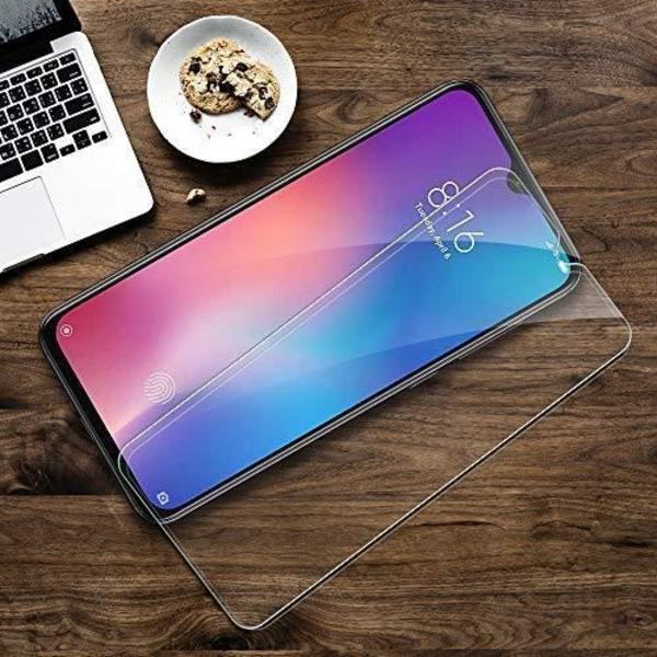 LK härdat glas för Xiaomi Mi 9 SE [3-pack] Skärmskydd Anti-skrapfilm [High Definition - Bubbelfri] [Lätt att rengöra]