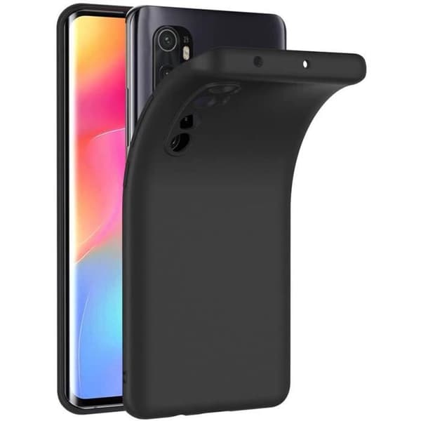 Coque - LittleMonkey - Xiaomi Mi Note 10 Lite - Silikon - Mjuk - Svart Svart