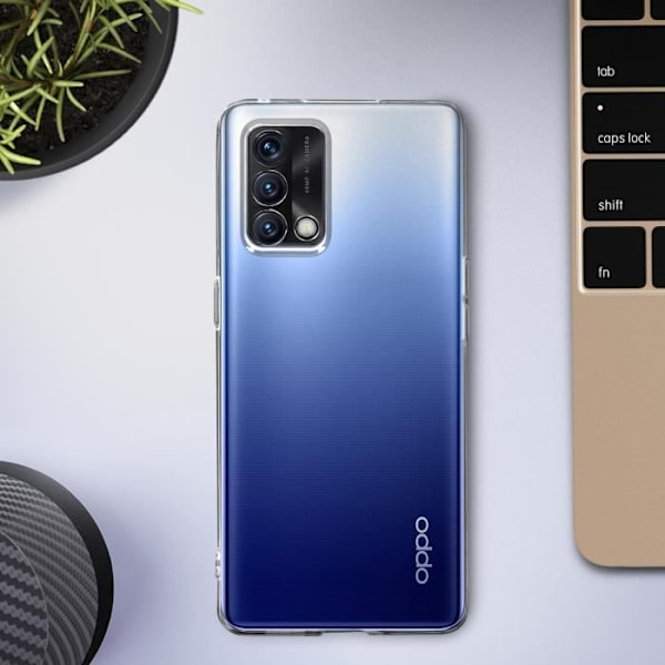 Beskyttelsesskal - AVIZAR - Oppo A74 - Fleksibel - Silikone gel - Ultrafin og diskret Vit