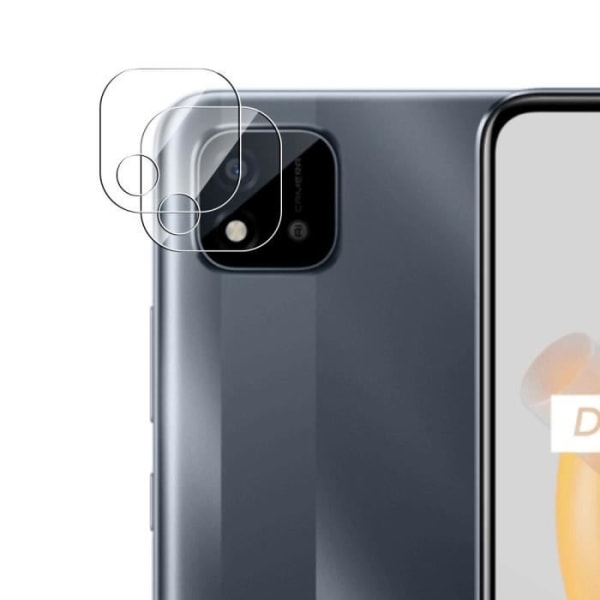 2 Kameraskydd i härdat glas för realme C11 Transparent