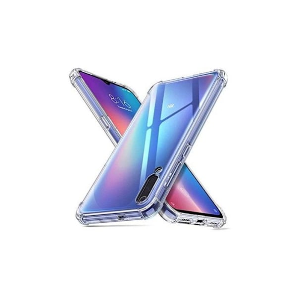 Stötsäkert transparent silikonfodral för Xiaomi MI 9