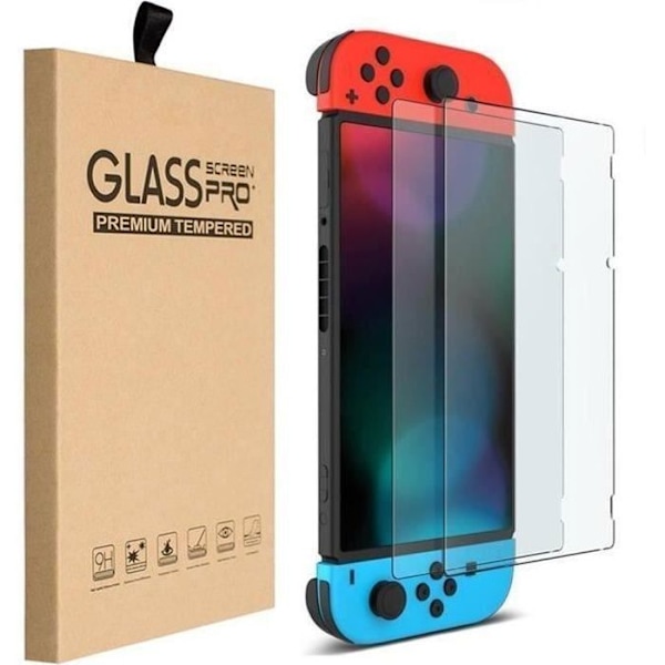 Skærmbeskytter - Nintendo - Switch - Hærdet glas 0.26mm - Modstandsdygtighed 9H - Nem installation