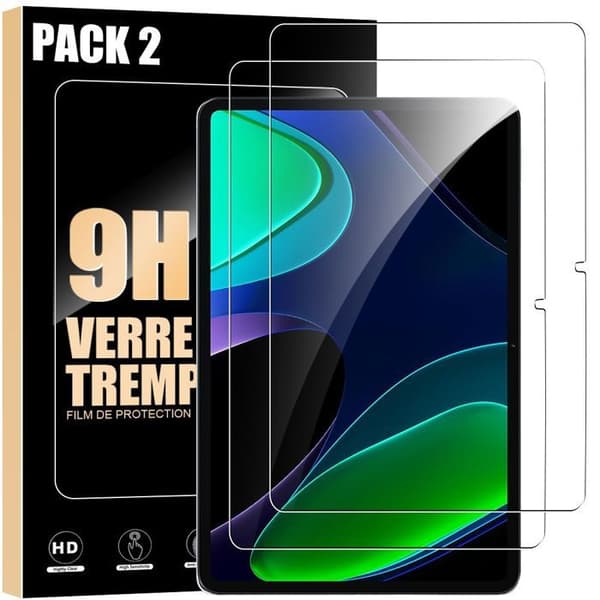 2 Härdat Glas för Xiaomi Pad 6 / Xiaomi Pad 6 Pro - Hård Represistent Transparent Skydd