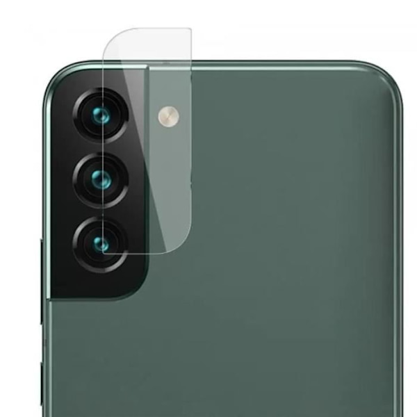 Skyddsmål - E.F.CONNECTION - för Samsung Galaxy S22Plus - Härdat glas - Represistent - 3-pack Transparent