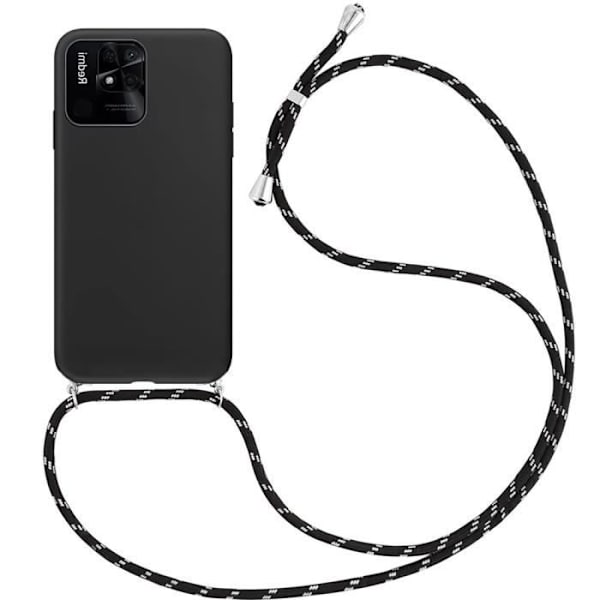 Skyddsskal - Xiaomi - Redmi 10C - Flexibelt - Stötabsorberande - Repfritt Svart