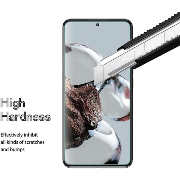Härdat glas för Xiaomi 12T Pro - 3 delar - Transparent skyddsglas Transparent