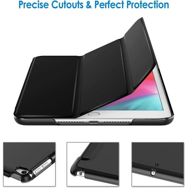Cover til iPad mini 5 (2019) Sort TPU Ultratynd og klassisk beskyttelse Stødsikker anti-ridse