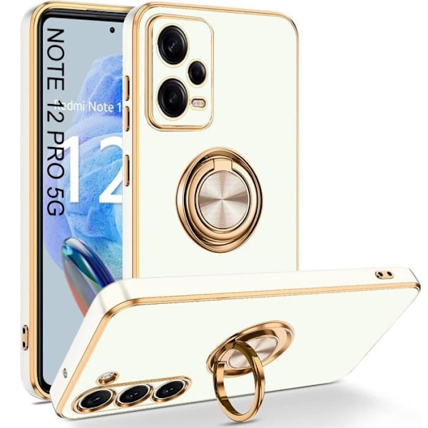 Coque - Xiaomi - Redmi Note 12 Pro 5G - Flexibel - Repellerande - Slim Vit