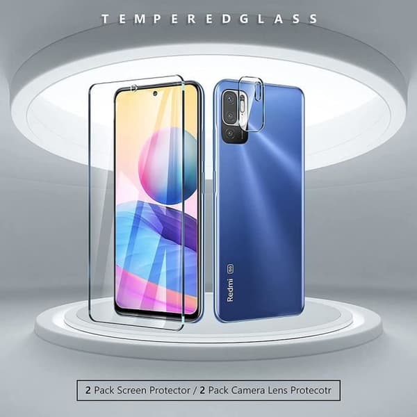Skyddande skal - E.F.CONNECTION - Redmi Note 10 5G - Mjuk - Transparent - Stötsäker Transparent