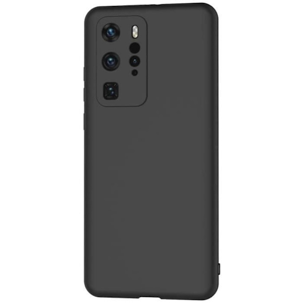 Etui kompatibelt Huawei P40 Pro, sort silikone etui til Huawei P40 Pro Cover P40 Pro Sort silikone etui (6,1 tommer)
