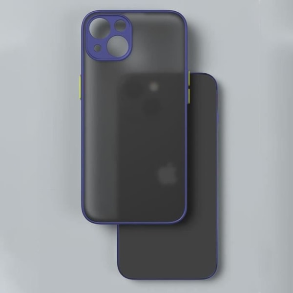 Coque - E.F.CONNECTION - iPhone 13 - Silikonmatta - Mörkblå - Semistyv marinblå