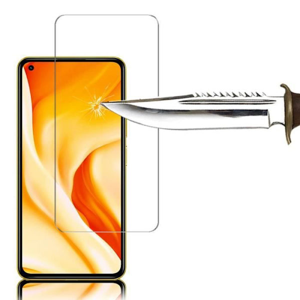 För Xiaomi Mi 11 Lite- Mi 11 Lite 5G 6,55": Pack - 2-pack skärmskydd i härdat glas