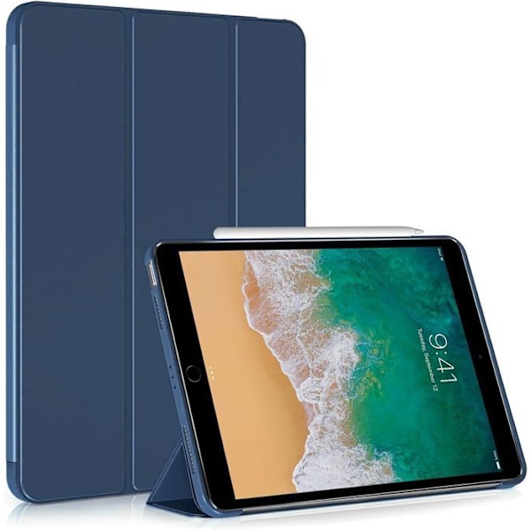 Skydd för iPad Air 3 10,5 Tum / iPad Pro 10,5 Tum - Repel skydd - Auto Väcka-Sova - Marinblå marinblå