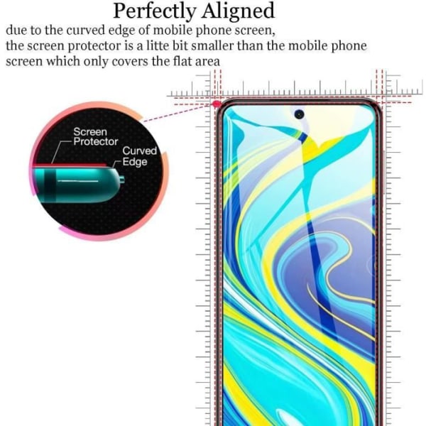 Beskyttelsesfilm til Xiaomi Redmi Note 9 Pro, 9H hårdhed, HD Ultra Transparent, Anti-ridse, Anti-Oil, Hærdet glas til Xiaomi