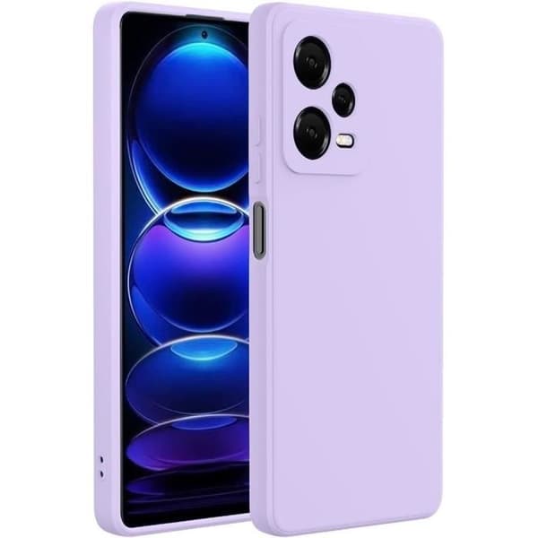 Coque - Xiaomi - Redmi Note 12 Pro 5G - Ultra Slim - Stötsäker - Repfria Lila