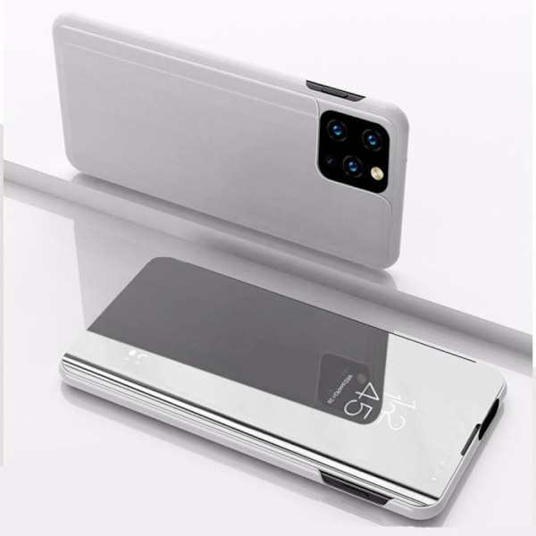 Skyddsfodral för iPhone 11 Pro Max - E.F.CONNECTION - Spegeleffekt - Silver - Hårt fodral Silver