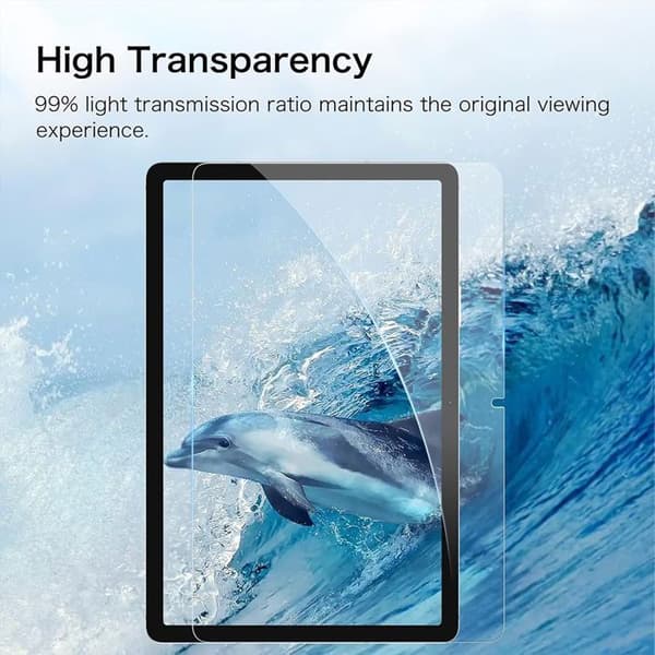 Härdat glas - E.F.CONNECTION - för Samsung Galaxy Tab S9 - Repellerande skydd - Stöttålig - 9H