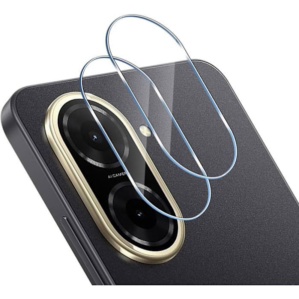 2 Stötsäker Bakre Kamera Linser för Xiaomi Redmi A5 4G, Rep-skydd Transparent
