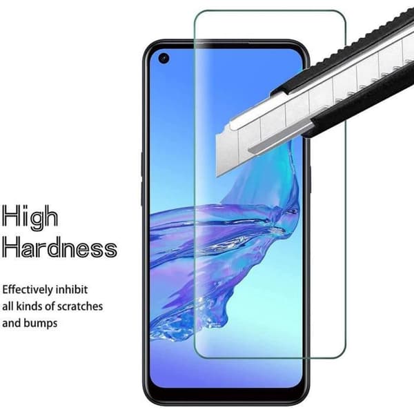 Skärmskydd - OPPO - A53/A53s - 3-pack - Härdat glas - Rep-resistent Transparent