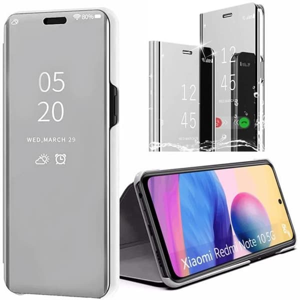 Coque - Redmi - Note 10 5G - Silver - Reptålig - 360 Graders Skydd Silver