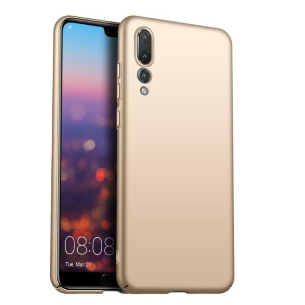 För Huawei P20 Pro TPU lyx matt tunn silikon mjuk skyddsgaller Guld Guld