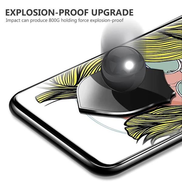 KuGi Huawei P Smart Z / Nova 5i skärmskydd, härdat glas skärmskydd för Huawei P Smart Z / Nova 5i, genomskinlig