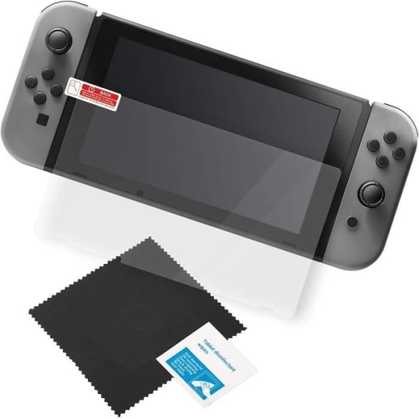 Gioteck - Switch 9H Tempered Glass - Switch Protection för Nintendo Switch - Reptålig transparent