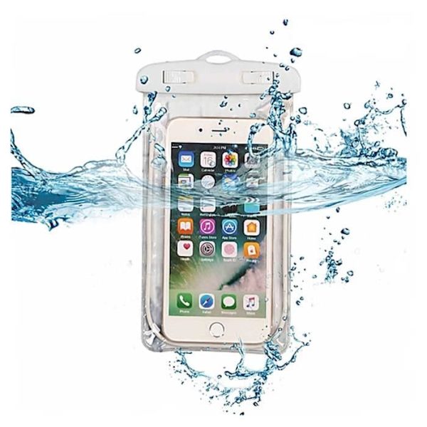 Cover, hvid vandtæt flydende vandtæt pose til Samsung Galaxy S20 FE 5G SM-G781B 6,5" - Yuan Yuan