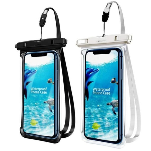 Telefonfodral, Full View Vattentätt Mobiltelefonfodral Transparent Torrväskor Seaside Simning Dykning Universal förvaring Ou