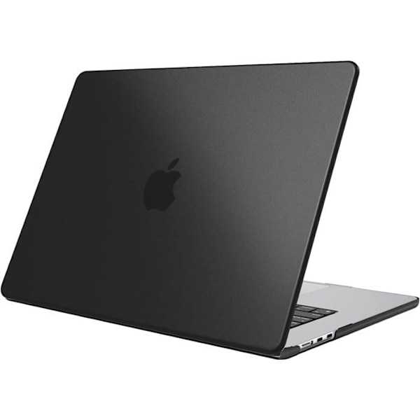 Coque Kompatibel med MacBook Air 15 Tommer M4 M3 M2 (A3241/A3114/A2941, 2025/2024/2023) - Tynd og Let Hård Etui [A1] Färg: Matt Svart