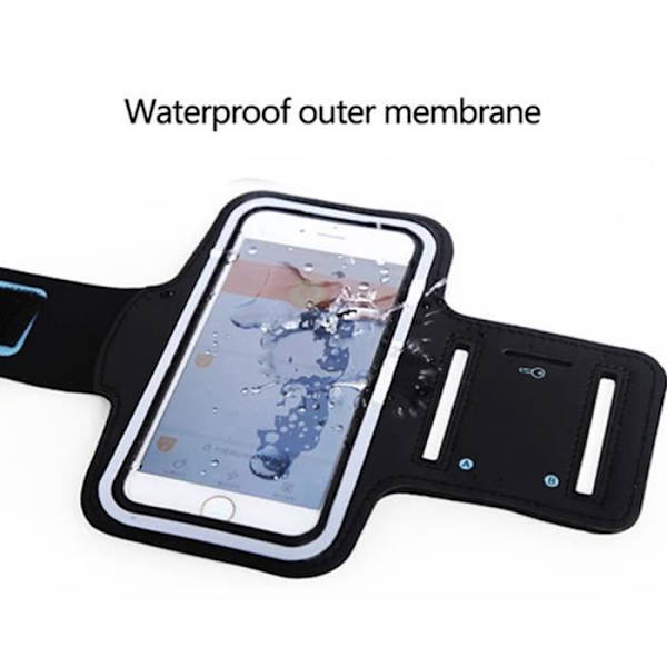 Sport Armbånd Case til Samsung Galaxy A02s A32 A52 A72 S21 Ultra S30 Plus Løbearmbånd Case Cover Løbe Justerbar rem