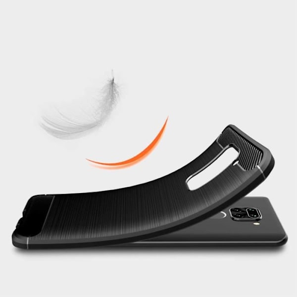 Fodral för Xiaomi Redmi Note 9 + skärmskydd, stötsäker, anti-skrapa, premium TPU-överdrag Perfekt design