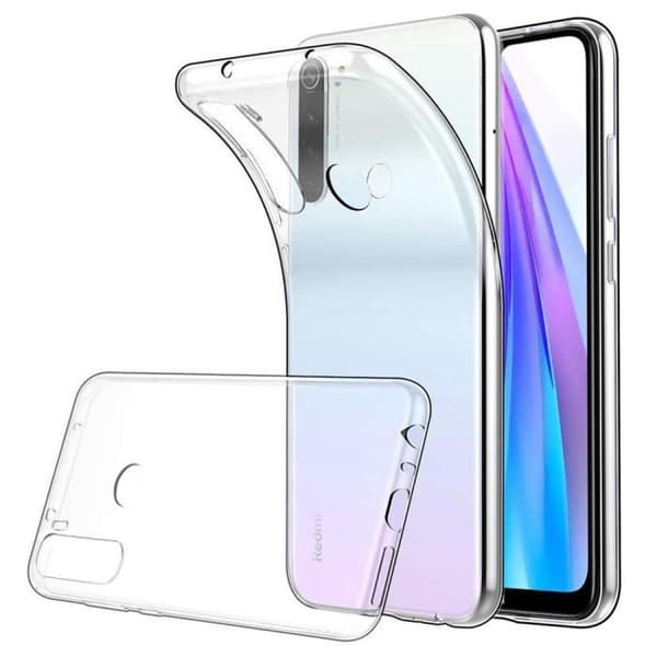 Coque - VCOMP - Xiaomi Redmi Note 8T - UltraSlim - Perfekt passform - Transparent TRANSPARENT