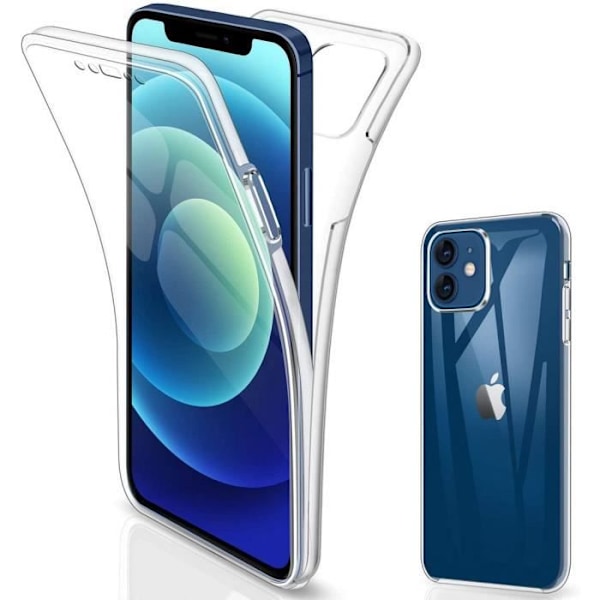 Coque E.F. Connection Silicone Intégrale 360 Transparent för iPhone 13