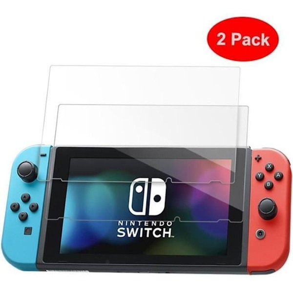 Skärmskydd - Nintendo - Switch - Härdat Glas - 9H Hårdhet - Fingeravtrycksbeständig