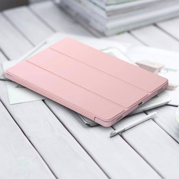 Coque för Samsung Galaxy Tab S9 (11 Tum) Slim Skydd med Stödfunktion - Rosa Rosa
