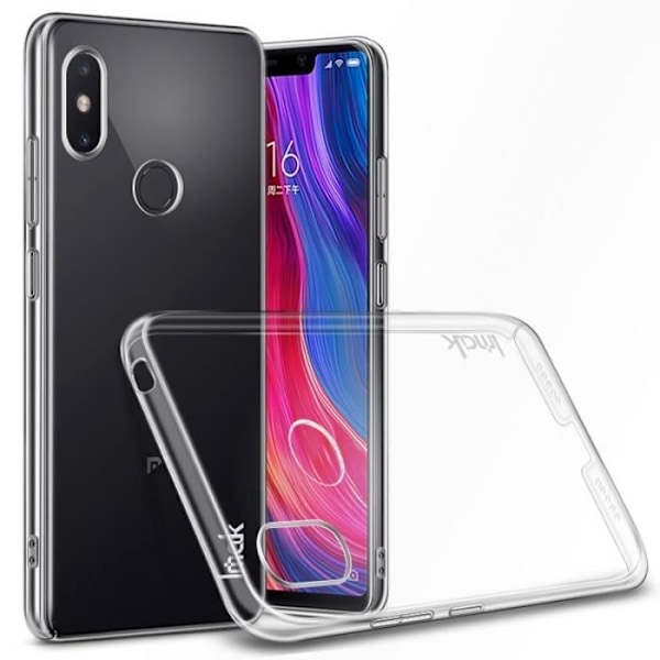 Coque - Crystal Pro - Xiaomi 8 SE - Slidstærk - Skærmbeskyttelse - Transparent Transparent